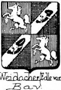 Weidacher Coat of Arms / Family Crest 2