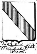 Weiler Coat of Arms / Family Crest 20