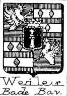 Weiler Coat of Arms / Family Crest 17