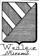 Weiler Coat of Arms / Family Crest 18