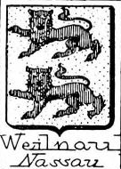 Weilnau Coat of Arms / Family Crest 1