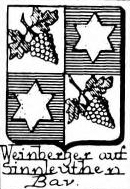 Weinberger Coat of Arms / Family Crest 2