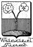 Weinzierl Coat of Arms / Family Crest 2