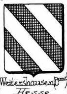 Weitershausen Coat of Arms / Family Crest 0