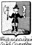 Weitschacher Coat of Arms / Family Crest 0