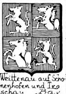 Weittenau Coat of Arms / Family Crest 3