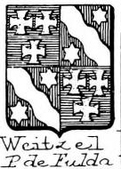 Weitzel Coat of Arms / Family Crest 1