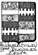Welderen Coat of Arms / Family Crest 1