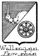 Wellmann Coat of Arms / Family Crest 1
