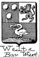 Weltz Coat of Arms / Family Crest 1