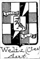 Weltz Coat of Arms / Family Crest 3