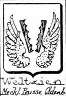 Weltzien Coat of Arms / Family Crest 1
