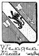 Wengen Coat of Arms / Family Crest 2