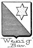 Wenig Coat of Arms / Family Crest 1
