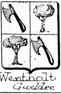 Wentholt Coat of Arms / Family Crest 1