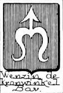 Wenzin Coat of Arms / Family Crest 1