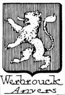 Werbrouck Coat of Arms / Family Crest 0
