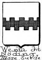 Werda Coat of Arms / Family Crest 1