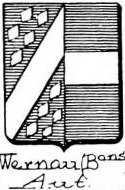 Wernau Coat of Arms / Family Crest 3