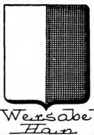 Wersabe Coat of Arms / Family Crest 0