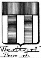 Werttorf Coat of Arms / Family Crest 0