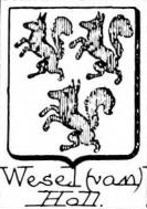 Wesel Coat of Arms / Family Crest 2