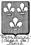 Wesemael Coat of Arms / Family Crest 1