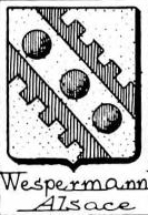 Wespermann Coat of Arms / Family Crest 0
