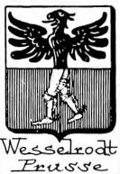 Wesselrodt Coat of Arms / Family Crest 0