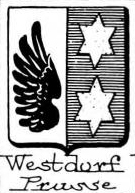 Westdorf Coat of Arms / Family Crest 0