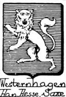Westernhagen Coat of Arms / Family Crest 1