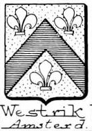 Westrik Coat of Arms / Family Crest 0