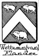 Wetteren Coat of Arms / Family Crest 1