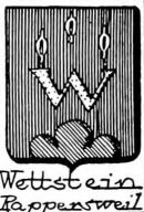 Wettstein Coat of Arms / Family Crest 2