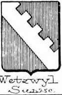 Wetzwyl Coat of Arms / Family Crest 0