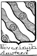 Weveringh Coat of Arms / Family Crest 0