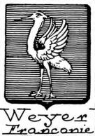 Weyer Coat of Arms / Family Crest 5