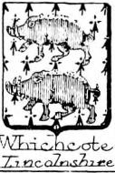 Whichcote Coat of Arms / Family Crest 0