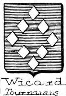 Wicard Coat of Arms / Family Crest 0