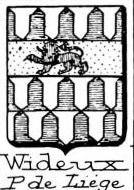 Wideux Coat of Arms / Family Crest 0