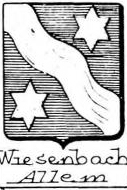Wiesenbach Coat of Arms / Family Crest 2