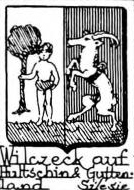 Wilczeck Coat of Arms / Family Crest 1