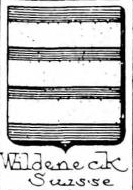 Wildeneck Coat of Arms / Family Crest 1