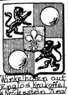 Winkelhofen Coat of Arms / Family Crest 2