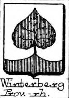 Winterberg Coat of Arms / Family Crest 0
