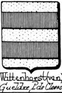 Wittenhorst Coat of Arms / Family Crest 1