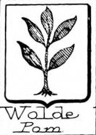Wolde Coat of Arms / Family Crest 3