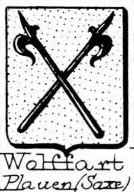 Wolffart Coat of Arms / Family Crest 1