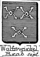 Wolfswinkel Coat of Arms / Family Crest 1