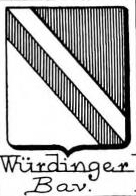 Wurdinger Coat of Arms / Family Crest 2